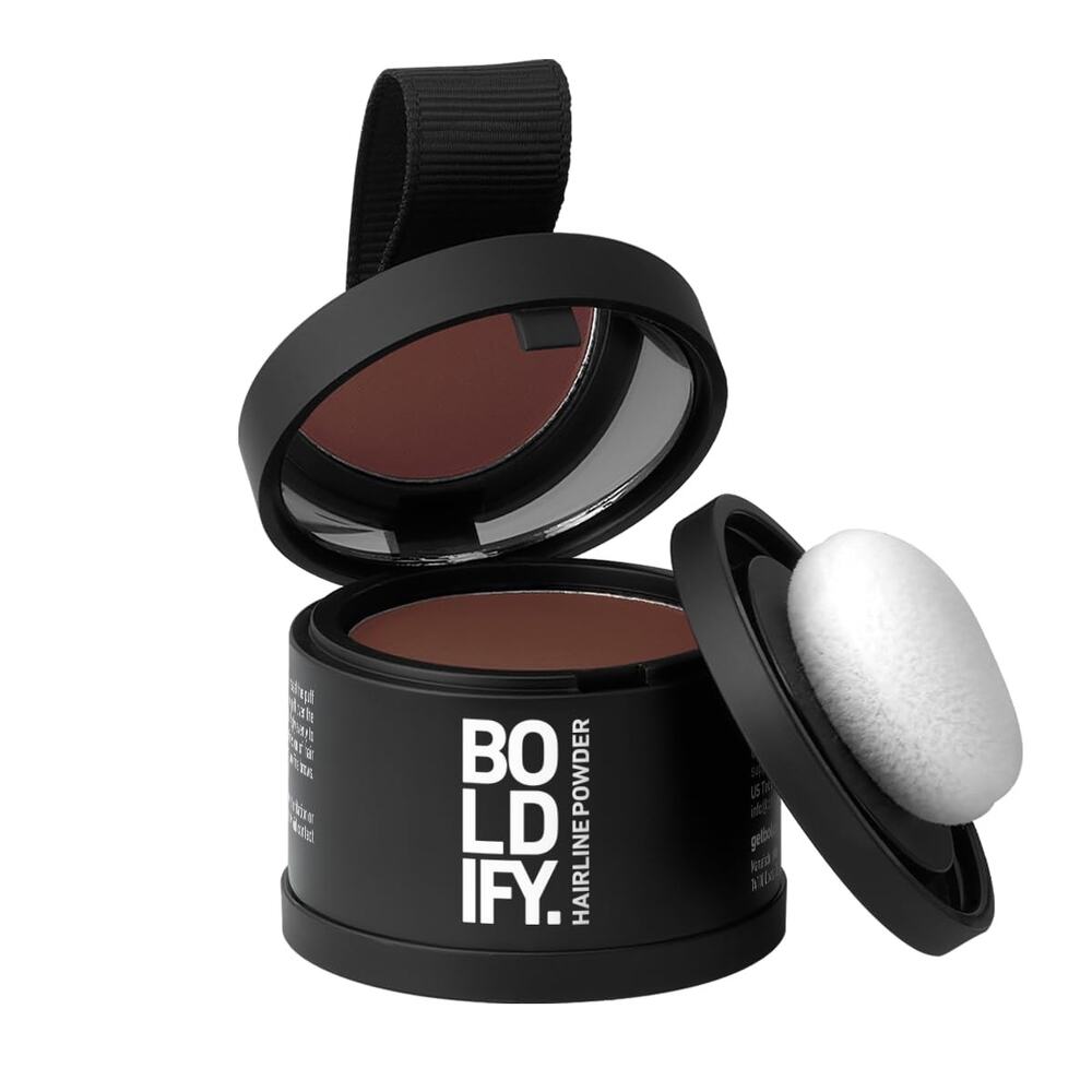 BOLDIFY Hairline Powder Auburn 4g Root Touch Up Hair Color New